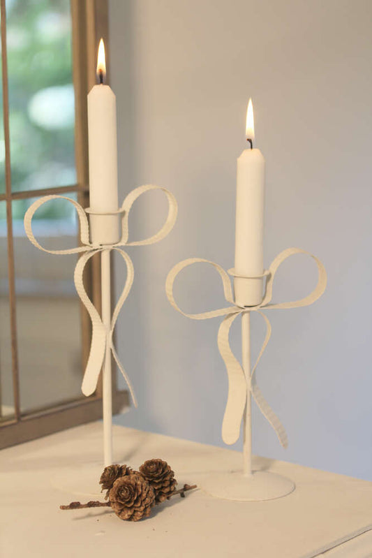 VL Home Kerzenhalter mit Schleife Set