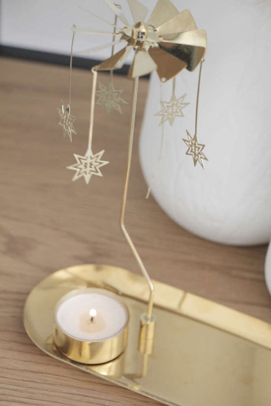 VL Home Teelichtkarussell mit Schale