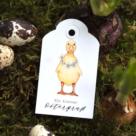 Frollein Lücke Geschenkanhänger "KÜKEN" - athomewithpaula