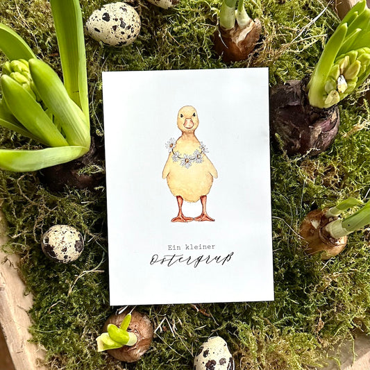 Frollein Lücke Postkarte A6 "KÜKEN" - athomewithpaula