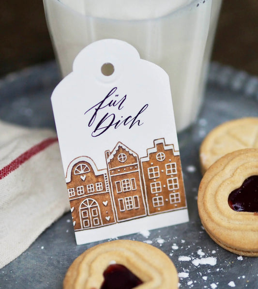 Frollein Lücke Geschenkanhänger "LEBKUCHEN" - athomewithpaula