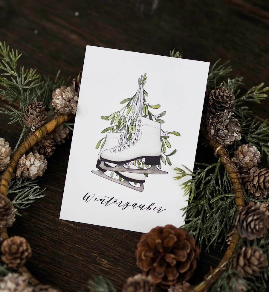 Postkarte A6 "WINTERZAUBER"
