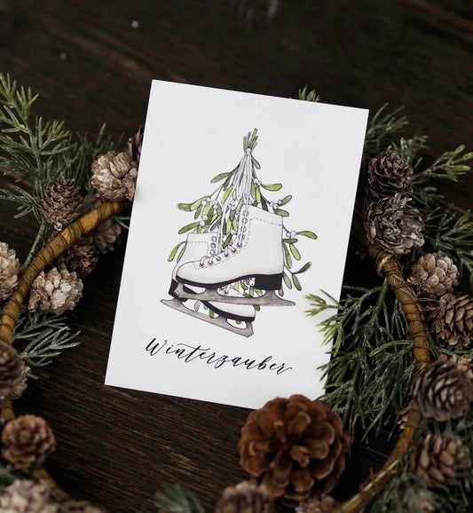 Postkarte A6 "WINTERZAUBER"