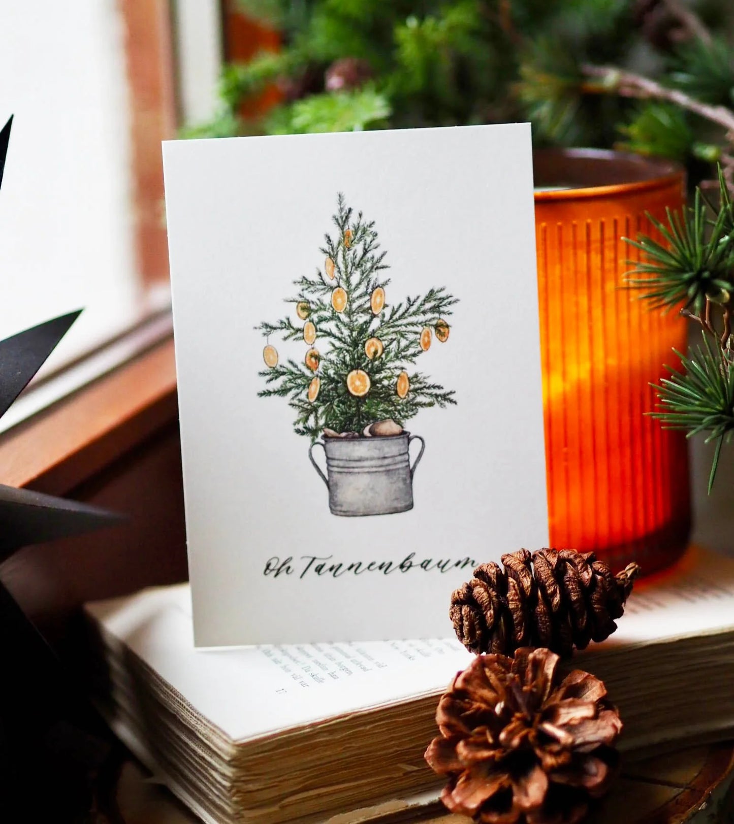 Postkarte A6 "OH TANNENBAUM"