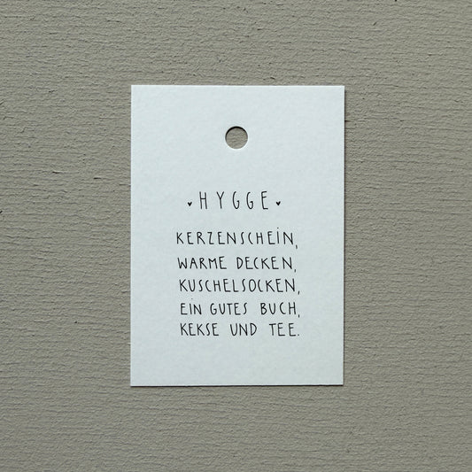 Slowlay Geschenkanhänger - HYGGE - athomewithpaula