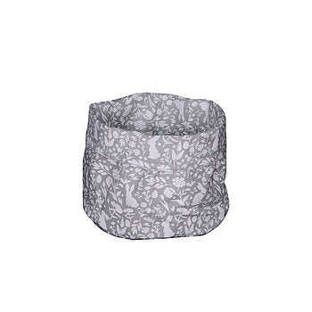 Krasilnikoff Brotkorb WILDE HÄSCHEN grau