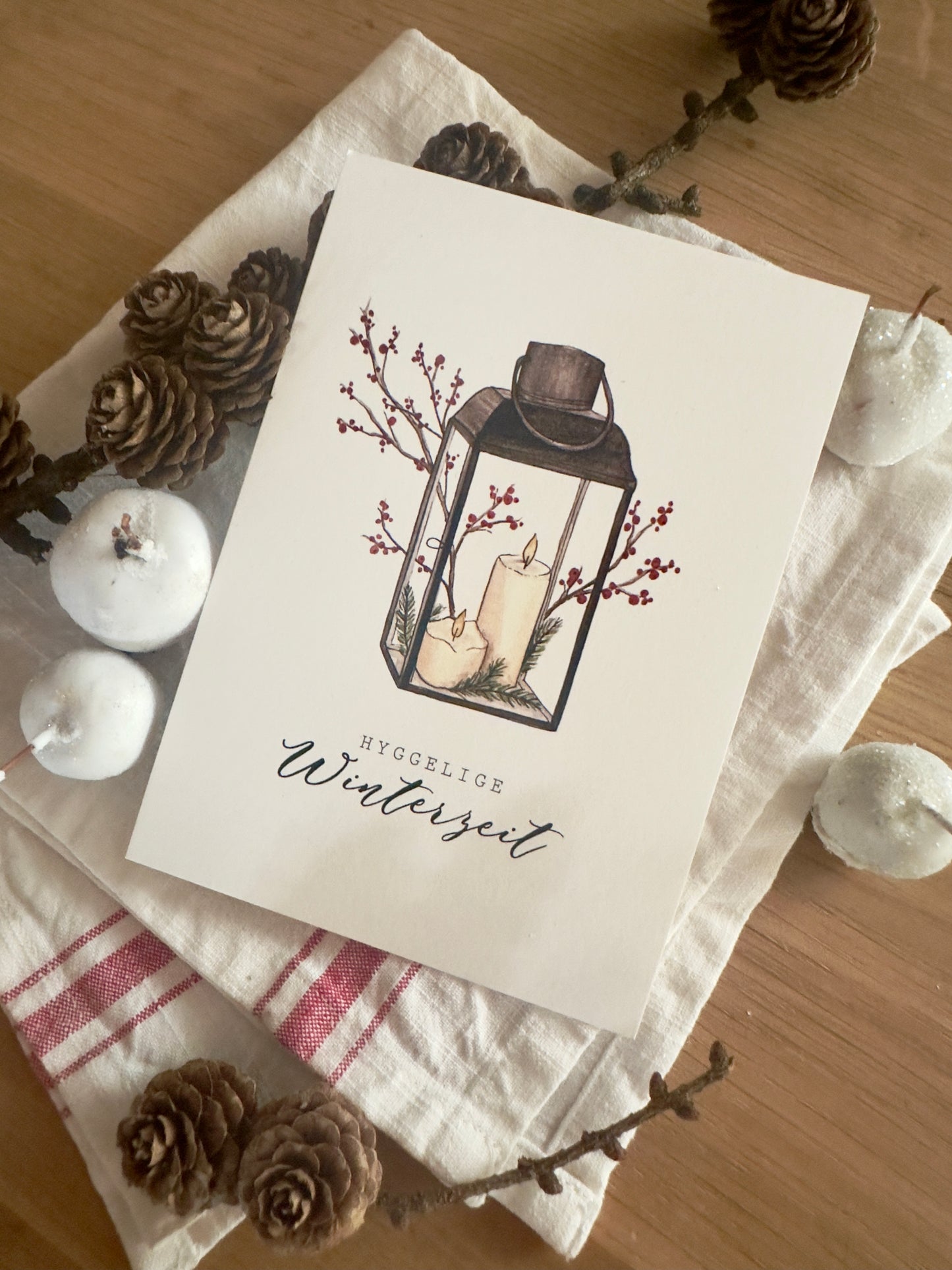 Postkarte A6 "HYGGELIG" - athomewithpaula