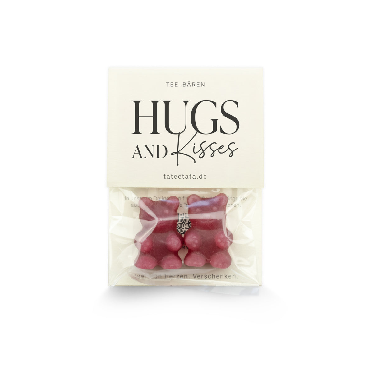 TaTeeTaTa Hugs and Kisses Tee-Bären MINI - Himbeer Vanille Geschmack - athomewithpaula
